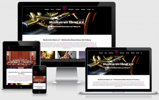 Neue Webseite des Musikverein Ebnet e.V.